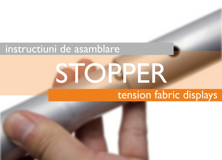 asamblare stopper tension fabric displays